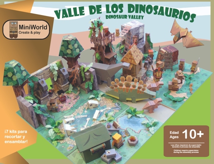 Valle de los Dinosaurios - Actividades en Papel - Click en la imagen para cerrar